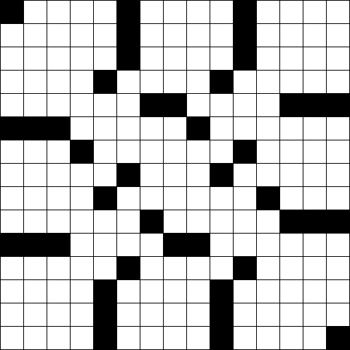 Crossword on 15 X 15 Sample Crossword Puzzle Grid  1